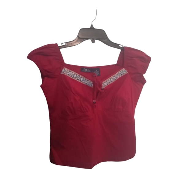 LEI boho crop top - M - Picture 5 of 5